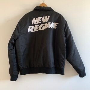 New Regime Signature Logo Black Jacket